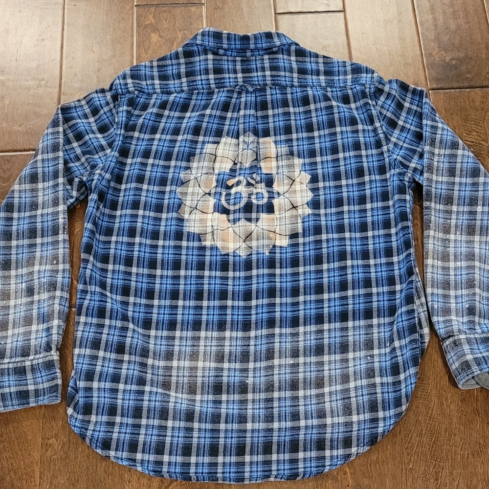 Eddie Bauer plaid flannel